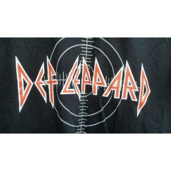 Def Leppard San Francisco 2018 Concert Tour T-Shirt Black Size Small - Picture 2 of 6